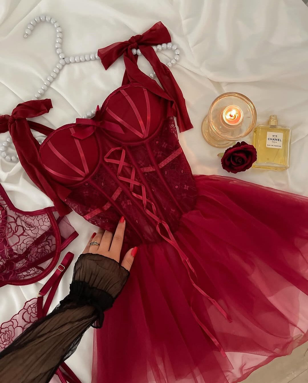 Nuisette princesse élégant 🌸